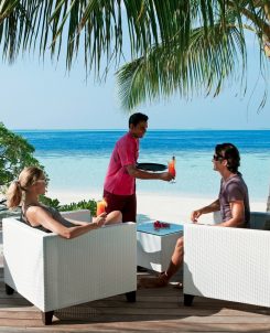 Resort employee