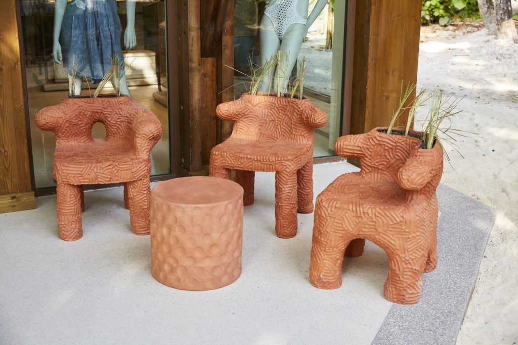 Terra Cotta Furniture by Chris Wolston