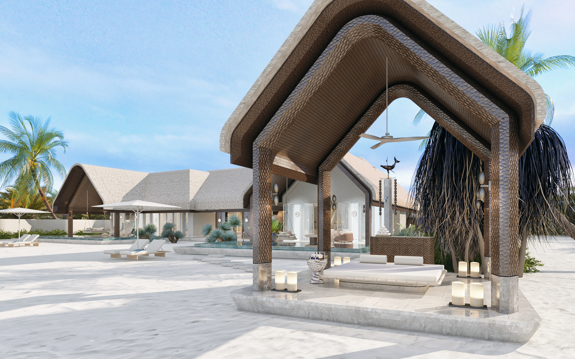 Three-bedroom Wellbeing Beach Residence