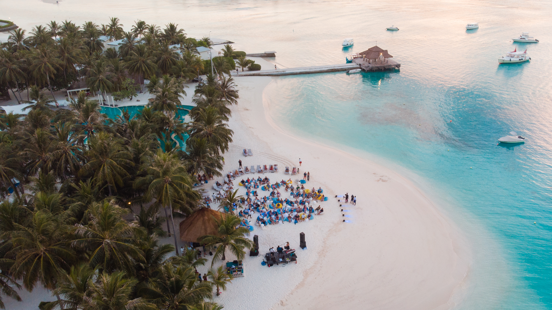 HIRKM - Aerial View - Private Event - Concert - Main Beach