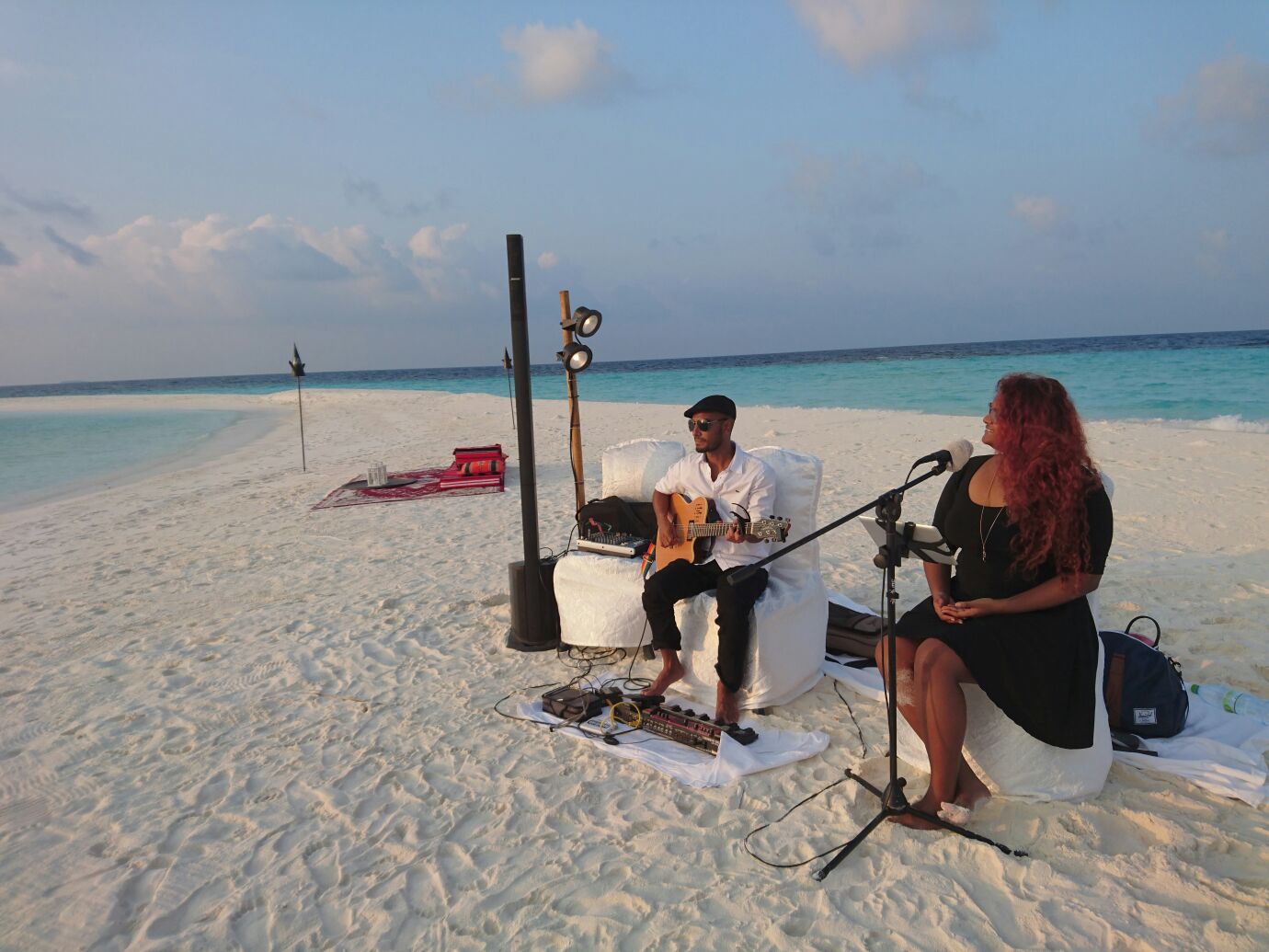 Shallow Atolls - Duo at Beach