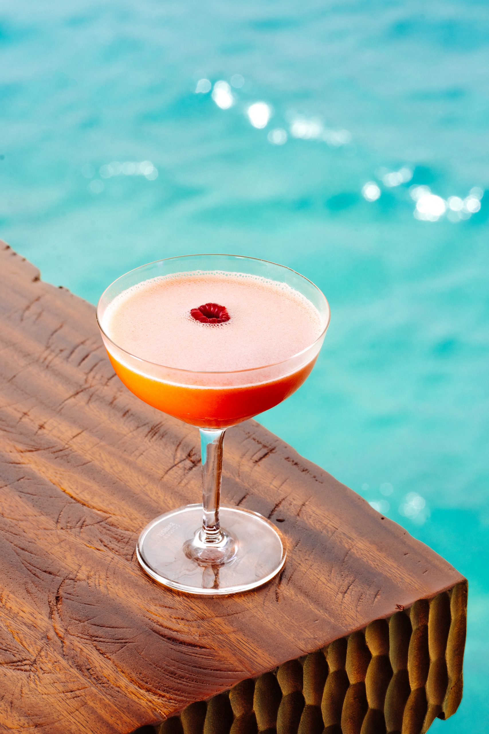 Cocktail_Raspberry & passion fruit martini