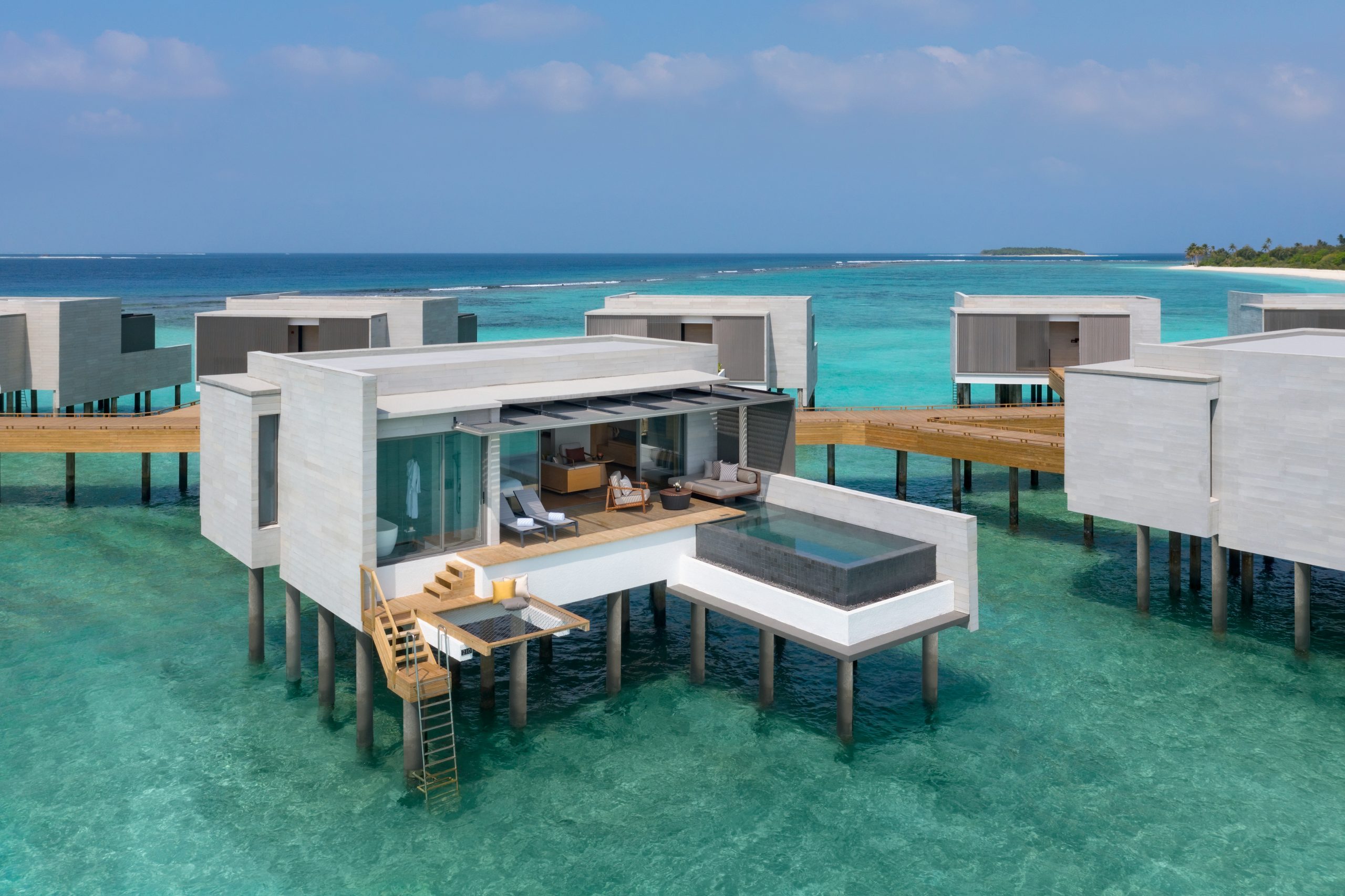 Alila Kothaifaru Maldives - Watervilla - Aerial exterior