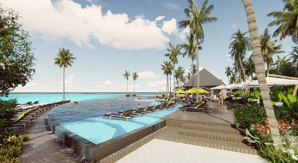 Avani+ Fares Maldives Resort - Swimming Pool