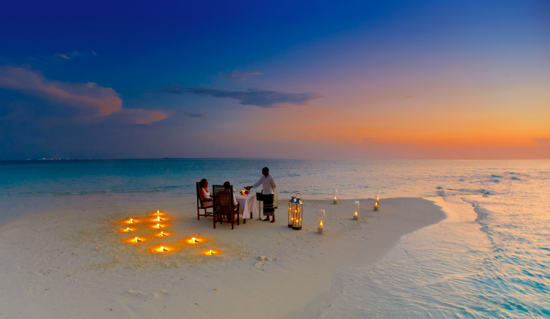 Baros Maldives Valentines Day