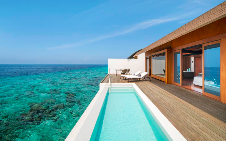 Westin Maldives Villa Pools