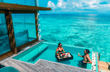 kandolhu maldives floating breakfast