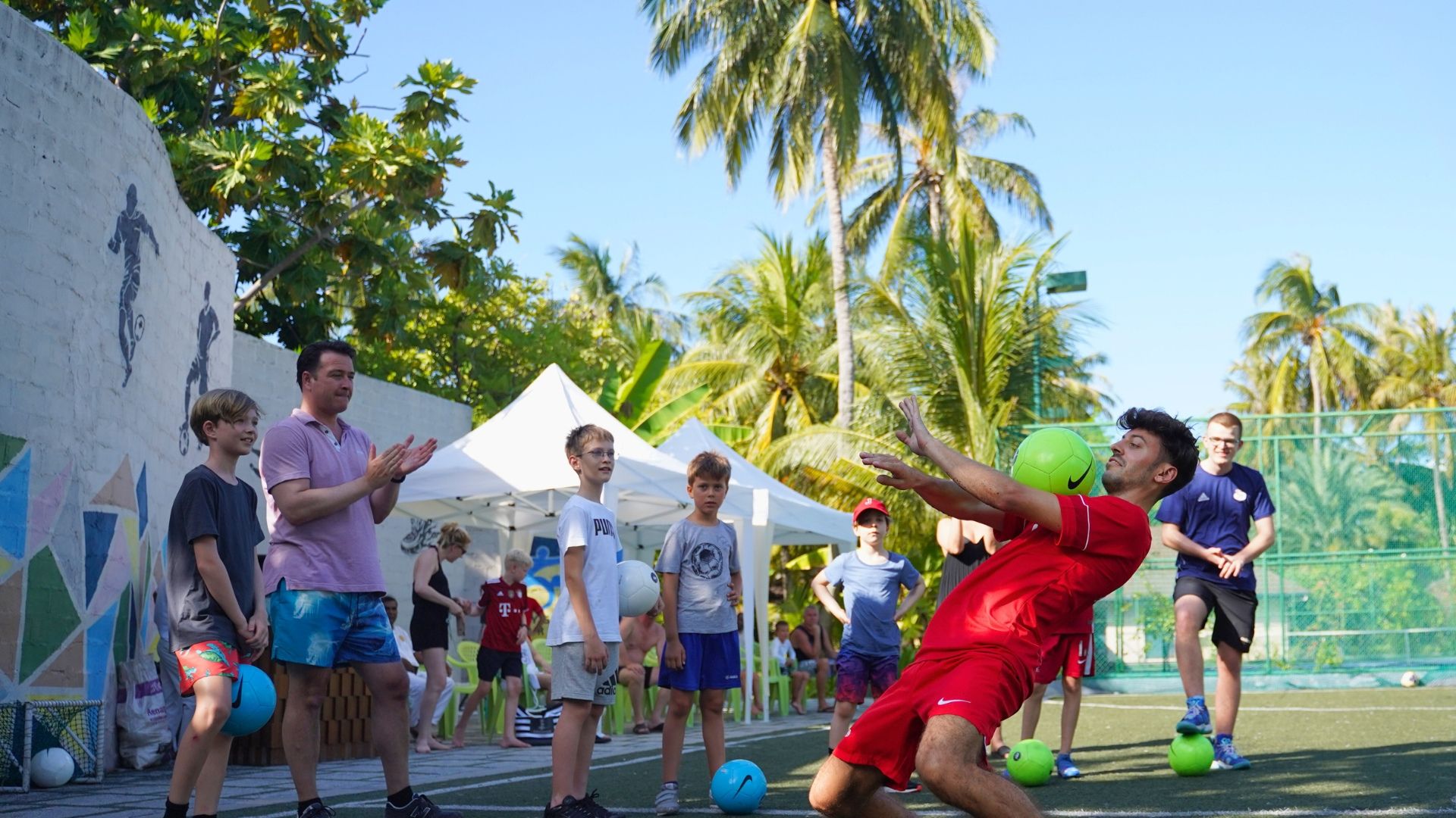 Celebrate World Cup with football camp at Lily Beach Resort by