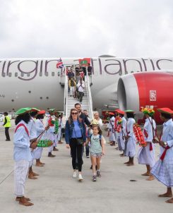 Virgin Atlantic Tourist Arrival