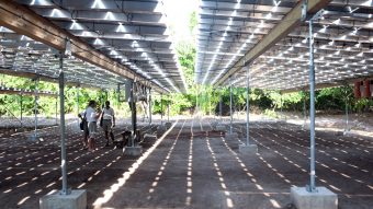 Batch Solar Panels During Eco Centro Tour At Soneva Fushi
