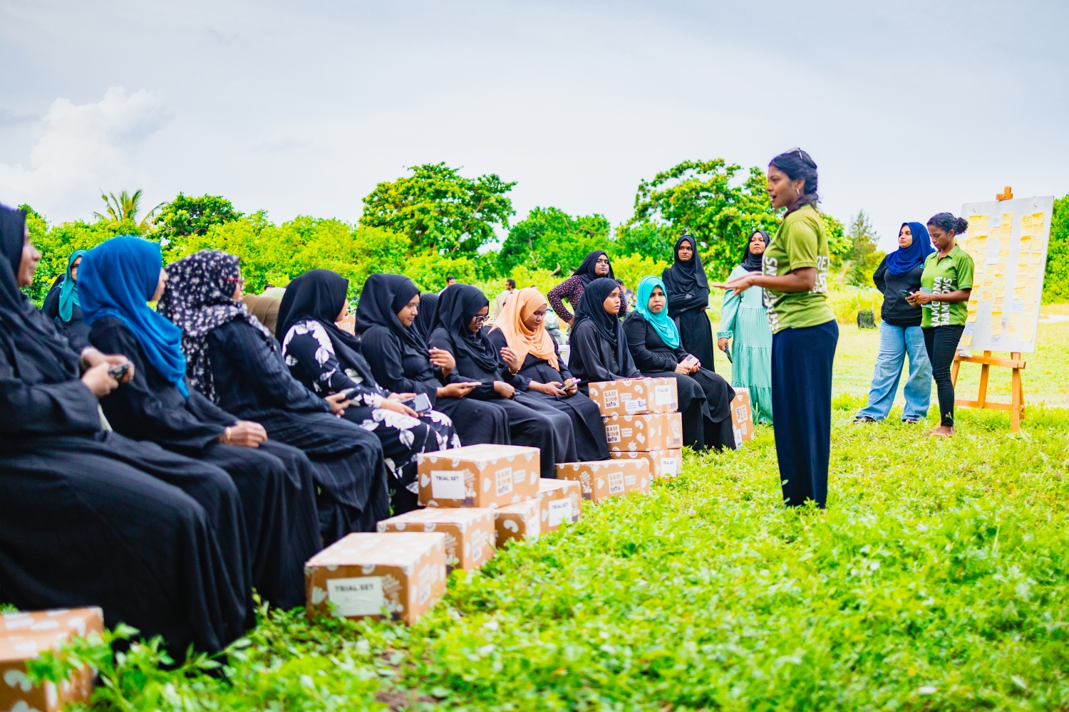 N. Magoodhoo launches reusable nappy programme for children