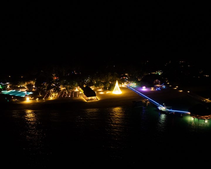 Batch Angsana Velavaru Christimas Tree Night Landscape