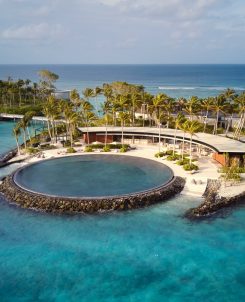 Batch The Ritz Carlton Maldives, Fari Islands Eau Bar From Above