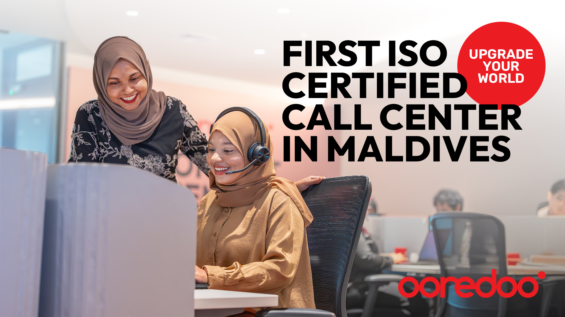 Ooredoo Maldives becomes first ISO-certified Call Centre in the nation ...