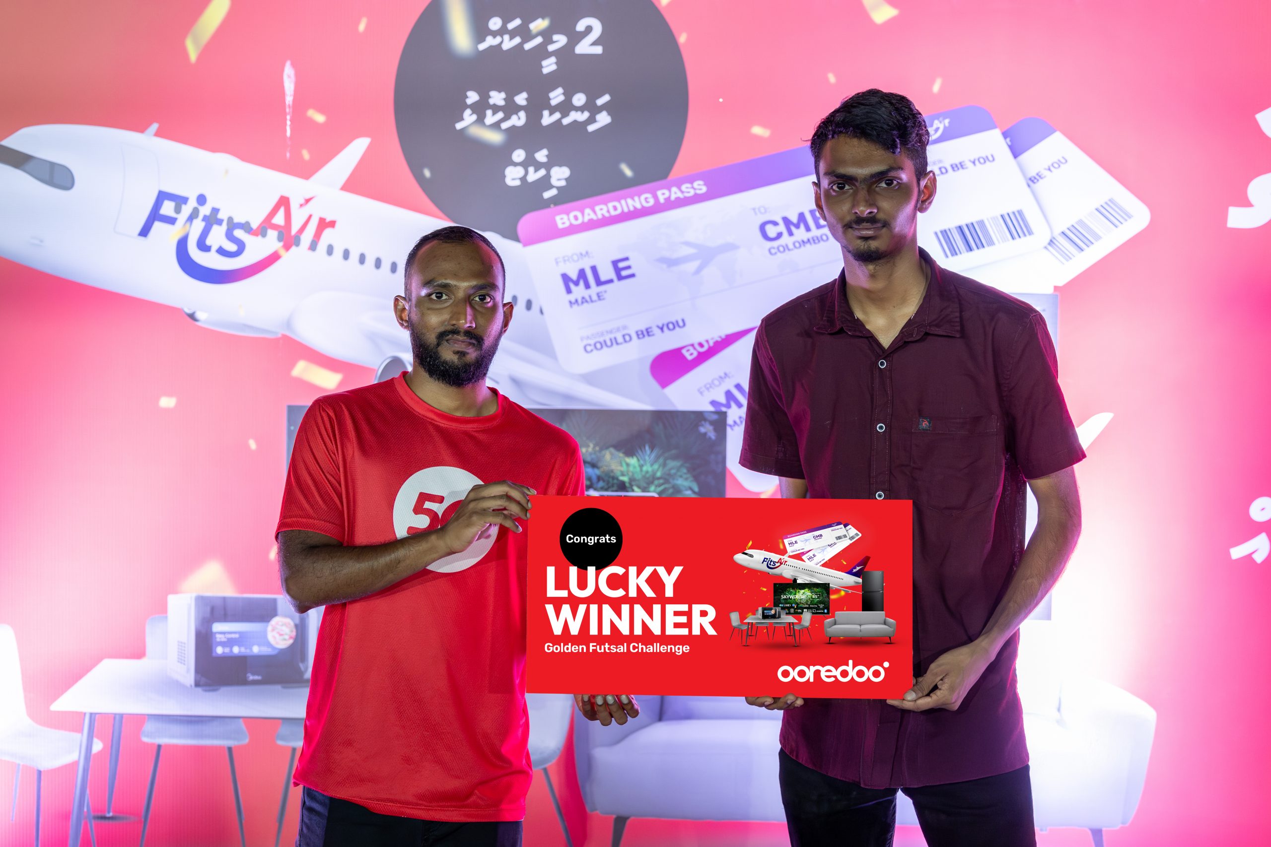 Win big with Ooredoo Maldives at Golden Futsal Challenge