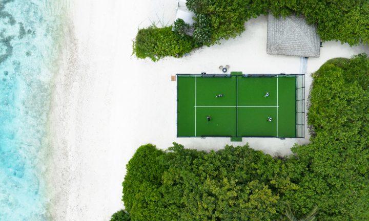 Batch Le Meridien Maldives Padel Court Areal Shot 2