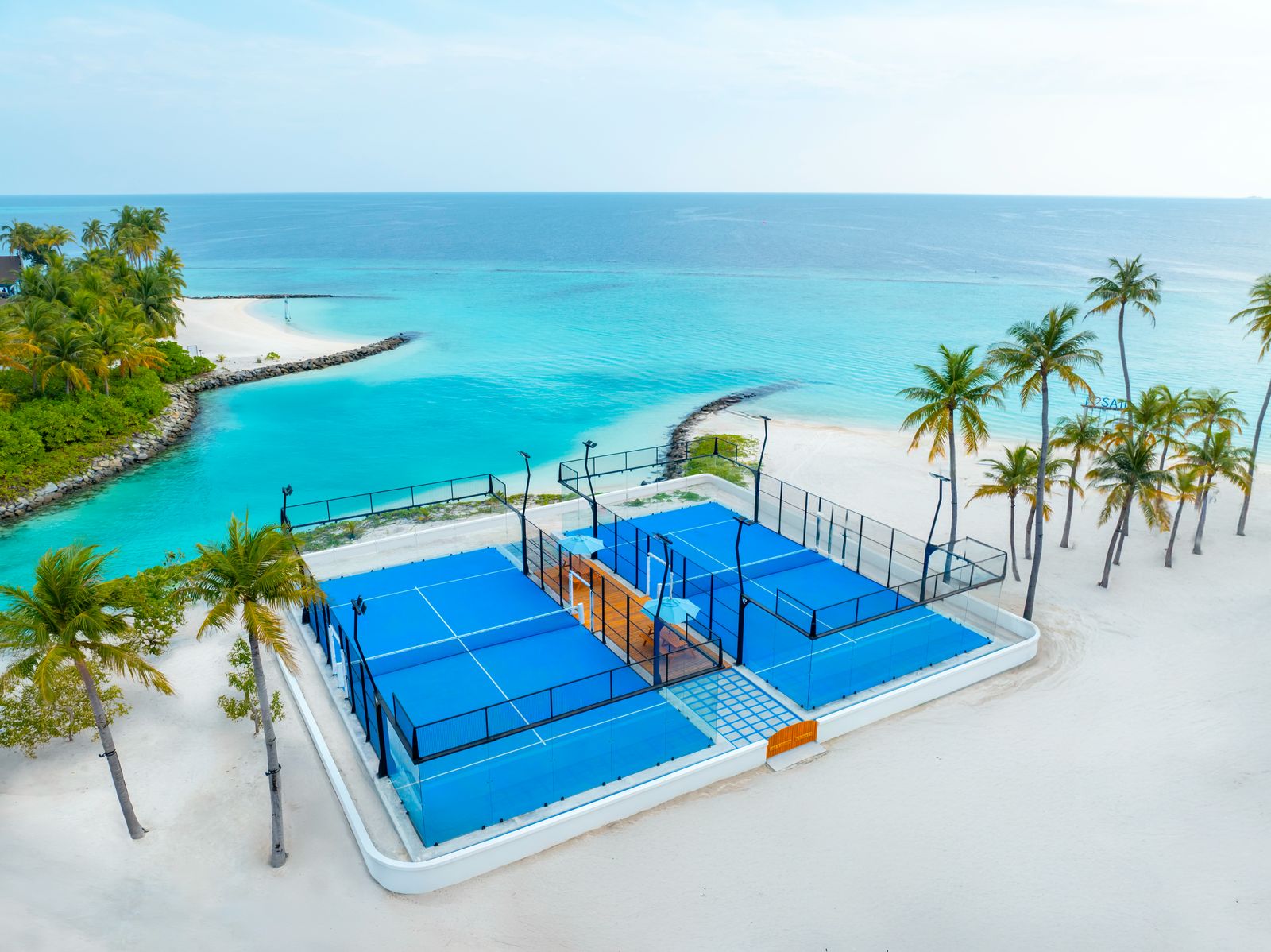 SAii Lagoon Maldives Introduces Padel Tennis Courts In Collaboration 