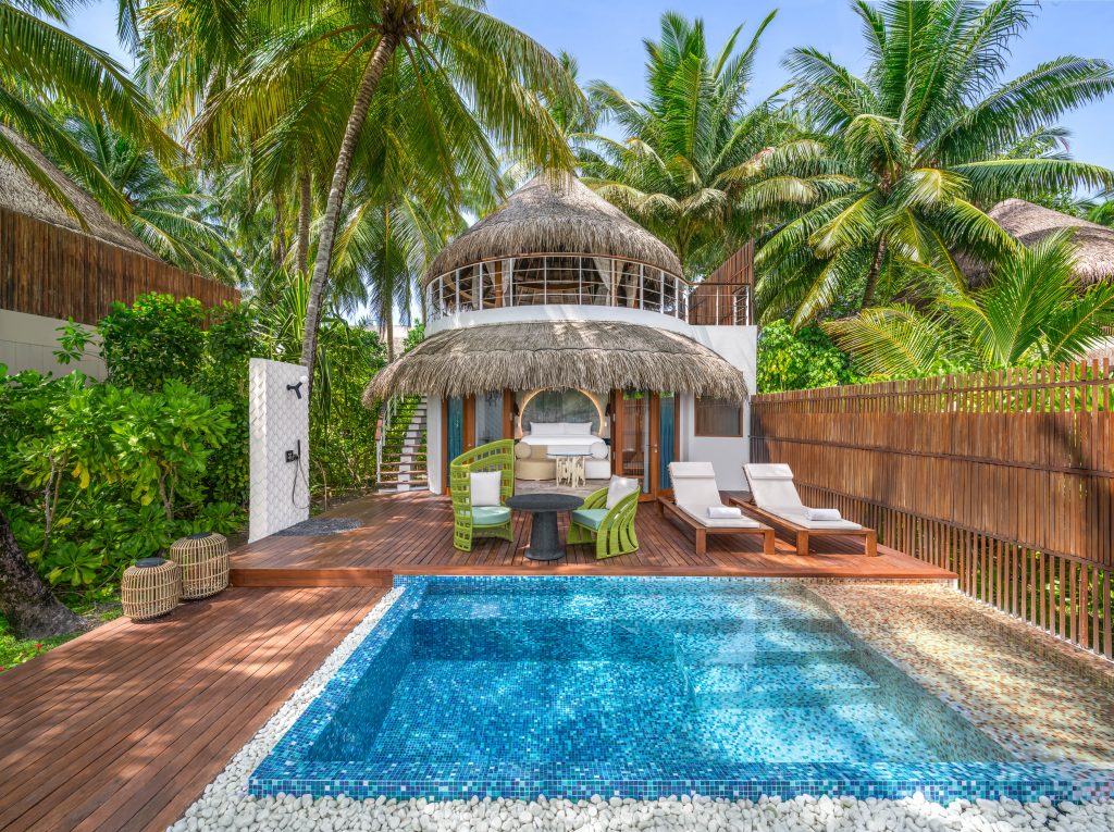 W Maldives Escape Beach One Bedroom Villa Exterior