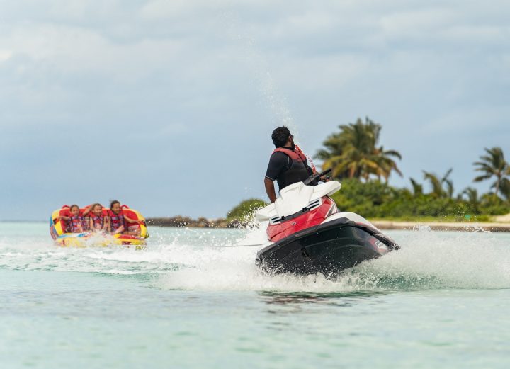 Le Meridien Maldives Resort & Spa Watersports Fun Tube