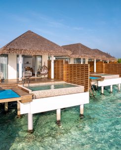 Dusitd2 Feydhoo Maldives Accommodation Overwater Pool Villa Exterior Overview