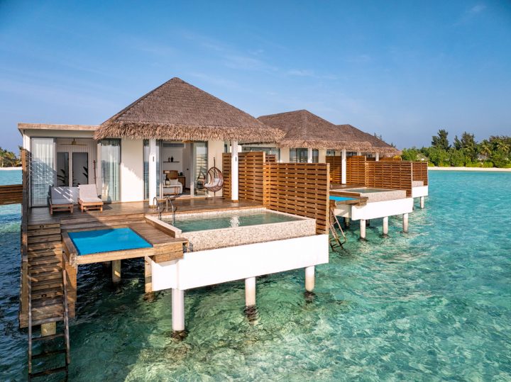 Dusitd2 Feydhoo Maldives Accommodation Overwater Pool Villa Exterior Overview