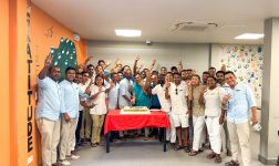 Alila Kothaifaru Maldives 3rd Anniversary Cake Cutting