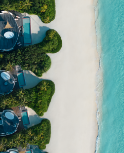 Jumeirah Olhahali Island Aerial Beach Villas