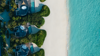 Jumeirah Olhahali Island Aerial Beach Villas
