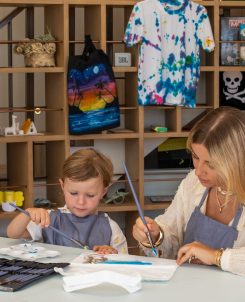 Kids Club Canvas Bag Painting