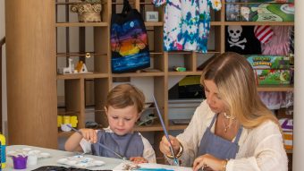 Kids Club Canvas Bag Painting