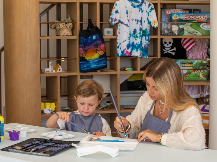 Kids Club Canvas Bag Painting