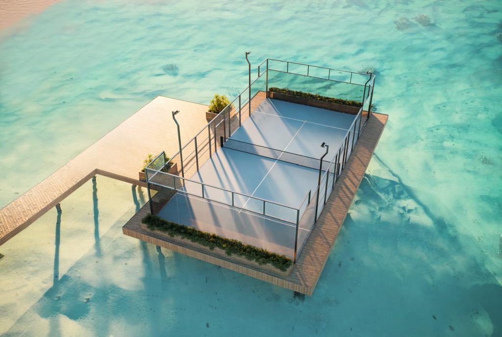 2. Overwater Padel Tennis Court