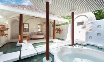 Batch Anantara Kihavah Beach Pool Villa Bathroom