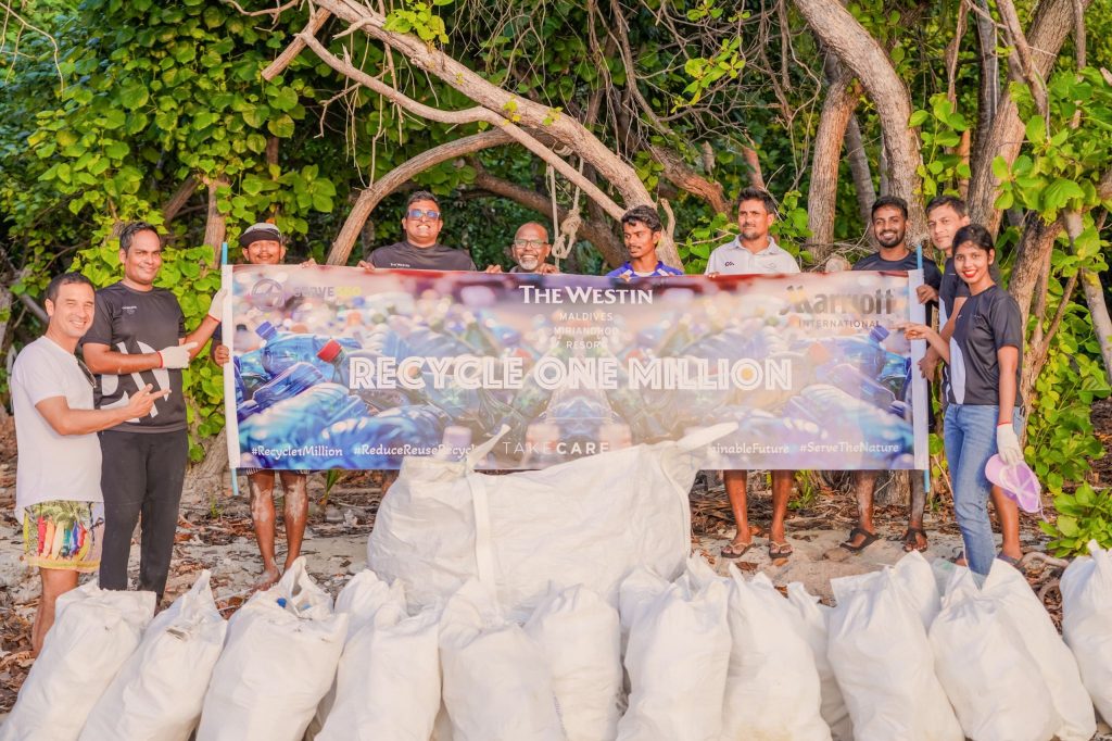 The Westin Maldives Miriandhoo Resort Recycle One Million