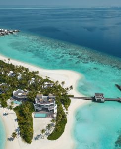 Batch Jumeirah Olhahali Island Resort Aerial View