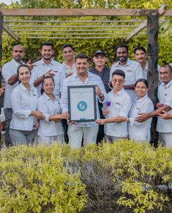 Jw Marriott Maldives Green Globe Certificate Ceremony