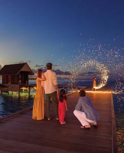 Oblu Xperience Ailafushi Sunset Fireshow Lifestyle 12 2024 02