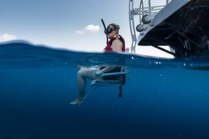 Accessible Snorkelling At Amilla Ii