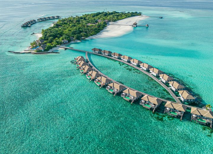 Noku Maldives Island Aerial