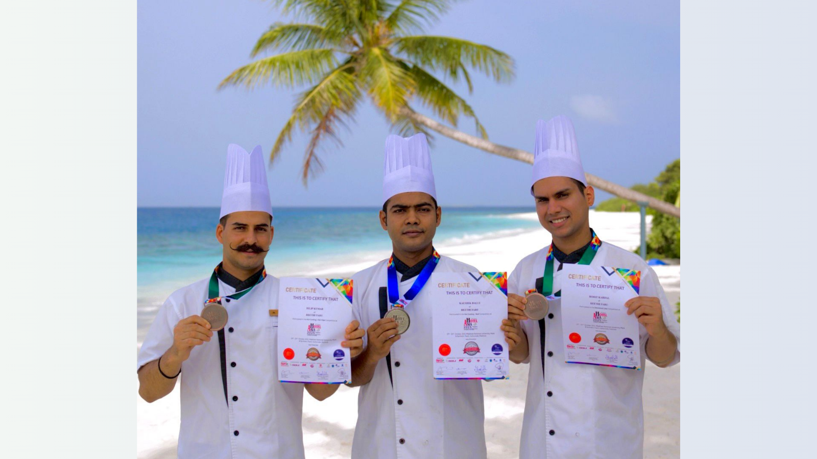 Reethi Faru Resort chefs win 3 medals at Hotel Asia International Culinary Challenge 2025