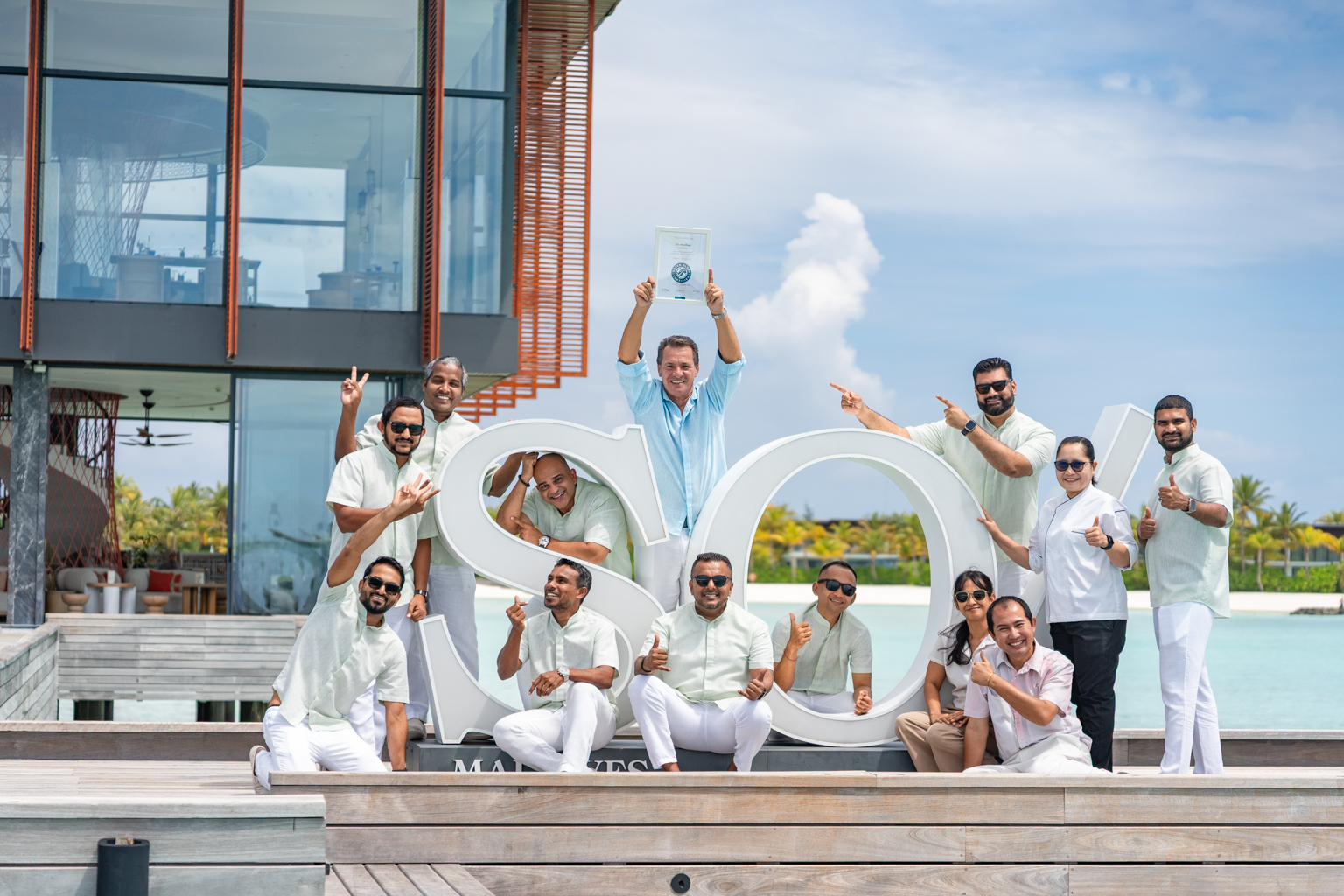 SO/ Maldives achieves 100% Green Globe recertification, setting new standard in responsible luxury
