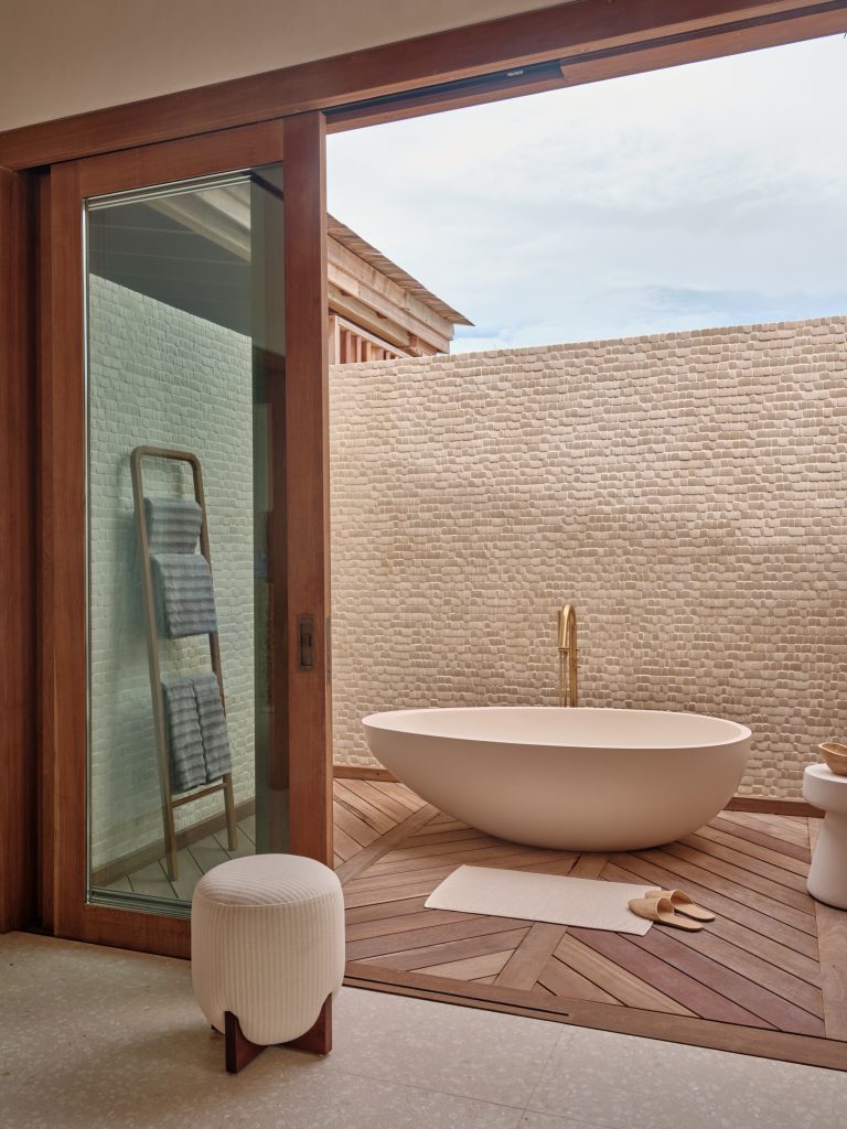 Here Mockup Beachside Bedroom Bathroom