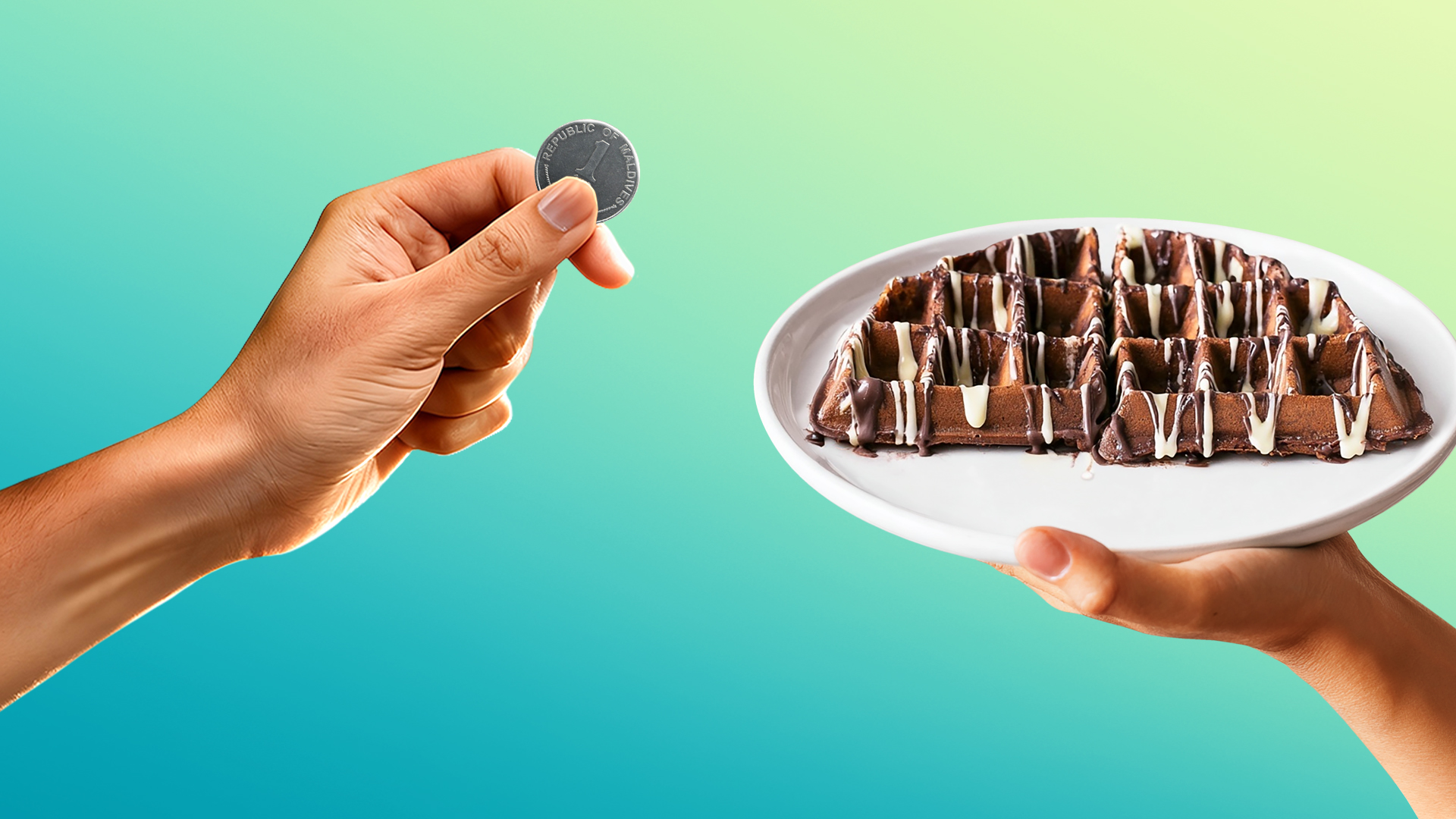 DhiraaguPay brings MVR 1 waffle offer to customers with Meltz