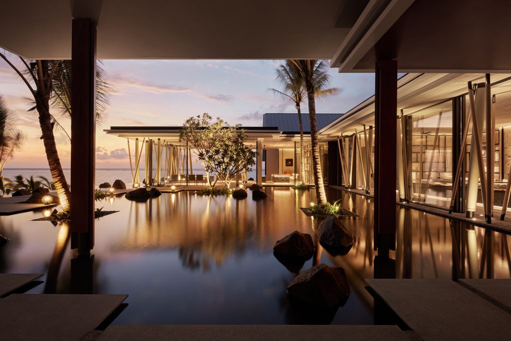 Oneonly Reethi Rah Tapasake Teppanyakki Pool Sunset 2