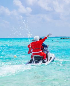 Saii Lagoon Maldives Festive Santa Arrival (133)