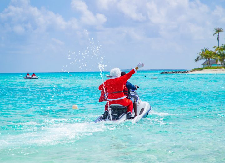 Saii Lagoon Maldives Festive Santa Arrival (133)