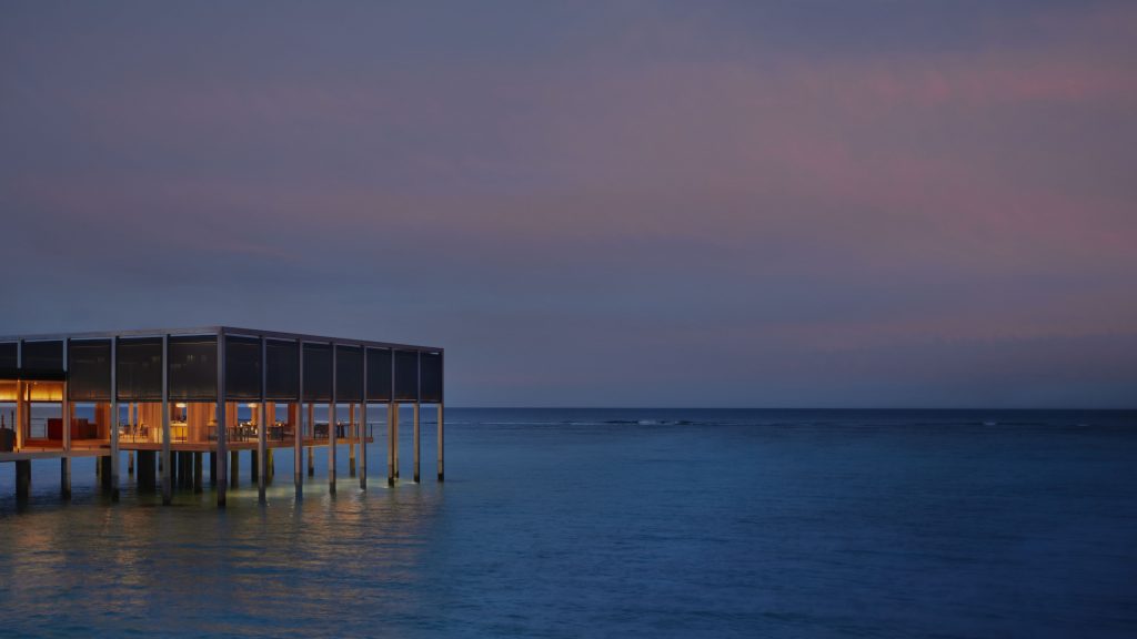 The Ritz Carlton Maldives, Fari Islands La Locanda overwater view