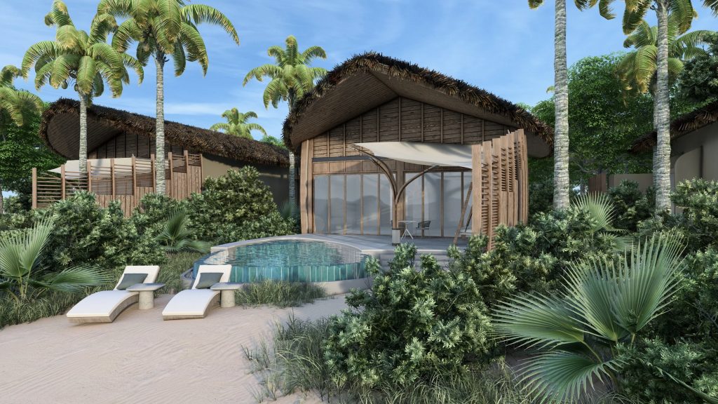 Aura Maldives 1 Bedroom Beach Villa Exterior Large