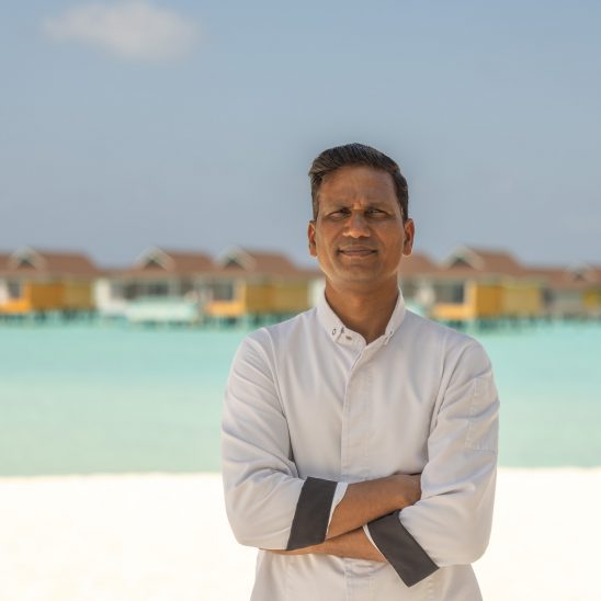 Chef Nandakumar The Standard, Maldives