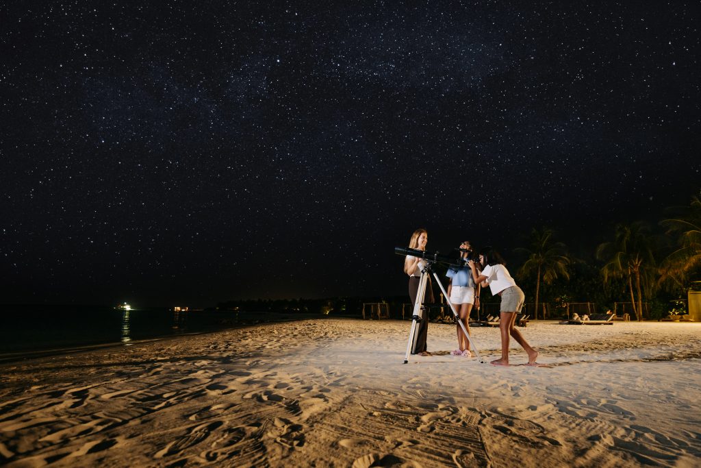 Stargazing at The Ritz Carlton Maldives, Fari Islands
